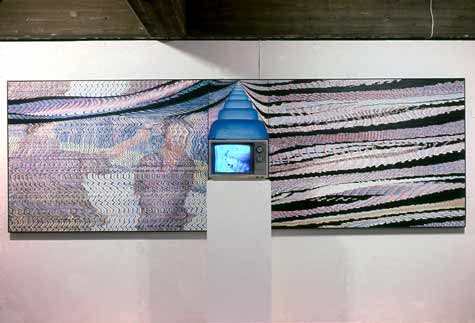 Death for Dinner Video installation