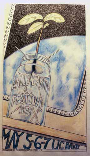 Whole Earth Festival Poster